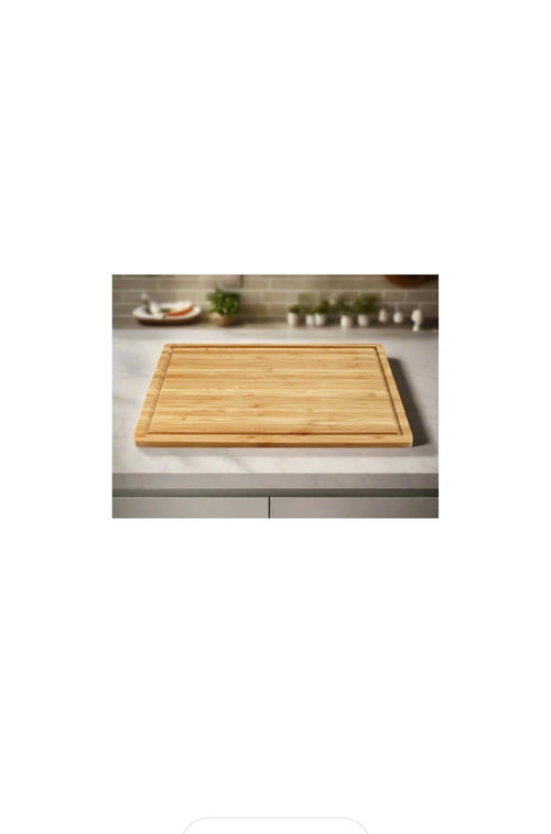 Bamboo Wood Cutting Board: Small – (11.8” x 9.05”) Durable, Eco-Friendly Chopping Board
